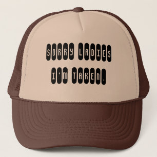 Casquette Les dames désolées je suis pris