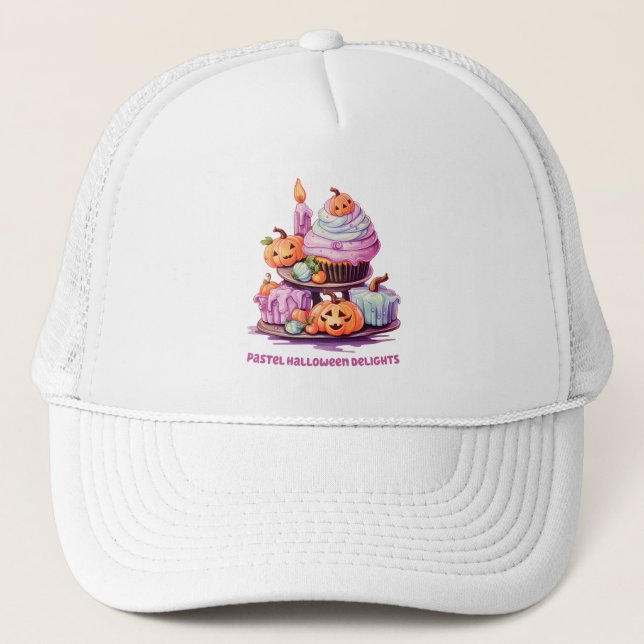 Casquette Les délices du Pastel Halloween (Devant)