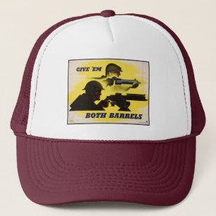 Casquette Les deux fûts, militaire et industriel, effort de 