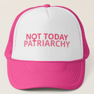 Casquette Les droits des femmes féministe - Pas aujourd'hui,