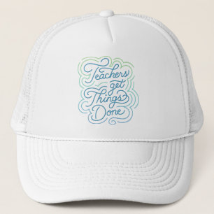Casquette Les Enseignants Modernes Et Colorés Font Faire Les
