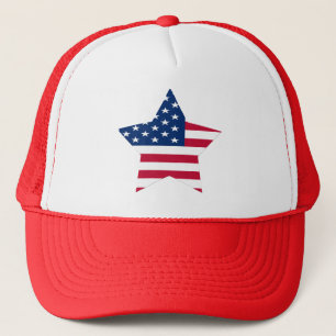 Casquette Les Etats-Unis tiennent le premier rôle le drapeau