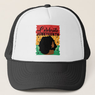 Casquette Les femmes noires célèbrent le Jour de Juneteenth 