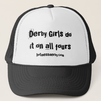 Casquette Les filles de Derby le font sur tous les fours