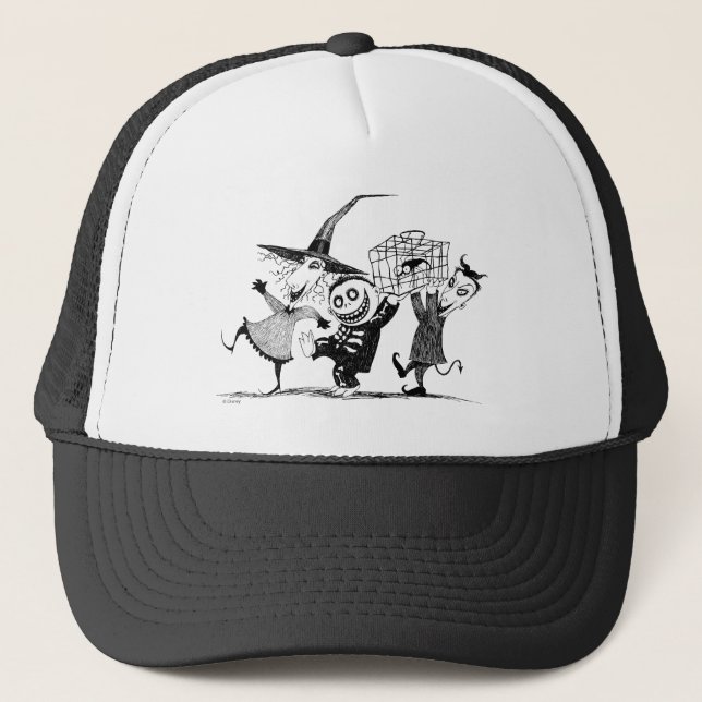 Casquette Les Garçons d'Oogie | Verrouillage, choc et tonnea (Devant)