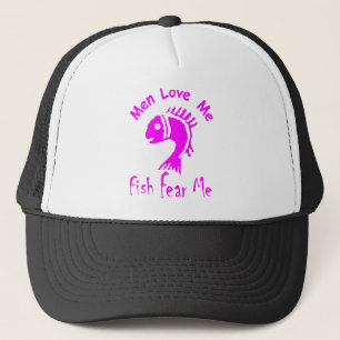 CASQUETTE LES HOMMES M'AIMENT - LES POISSONS ME CRAIGNENT