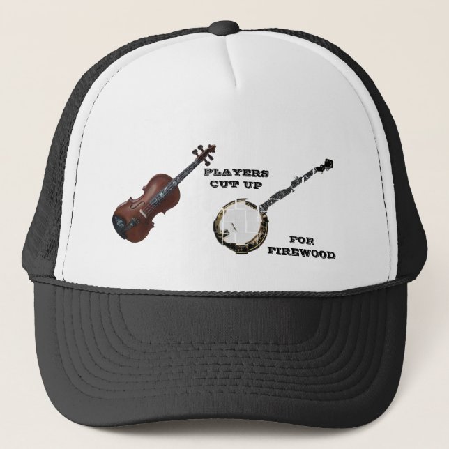CASQUETTE LES JOUEURS DE VIOLON ONT COUPÉ DES BANJOS POUR LE (Devant)