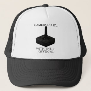 Casquette Les joueurs le font... Avec leurs manettes.