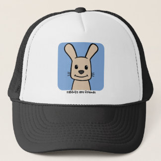 Casquette Les lapins sont des amis
