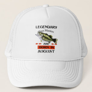 Casquette Les légendaires Maîtres de basse sont nés en août