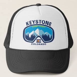 Casquette Les lunettes de ski de montagne Keystone Colorado