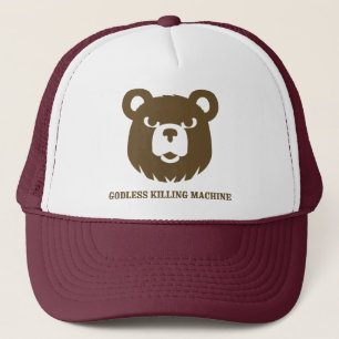 Casquette les machines athée de massacre d'ours câlinent l