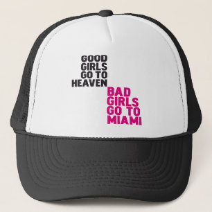 Casquette Les mauvaises filles vont à Miami