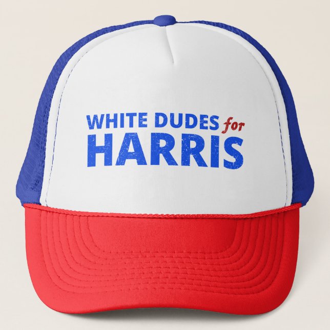 Casquette Les mecs blancs de Harris (Devant)