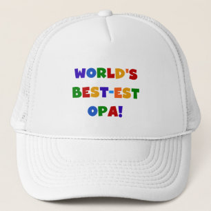 Casquette Les meilleurs cadeaux Opa Bright Colors du monde