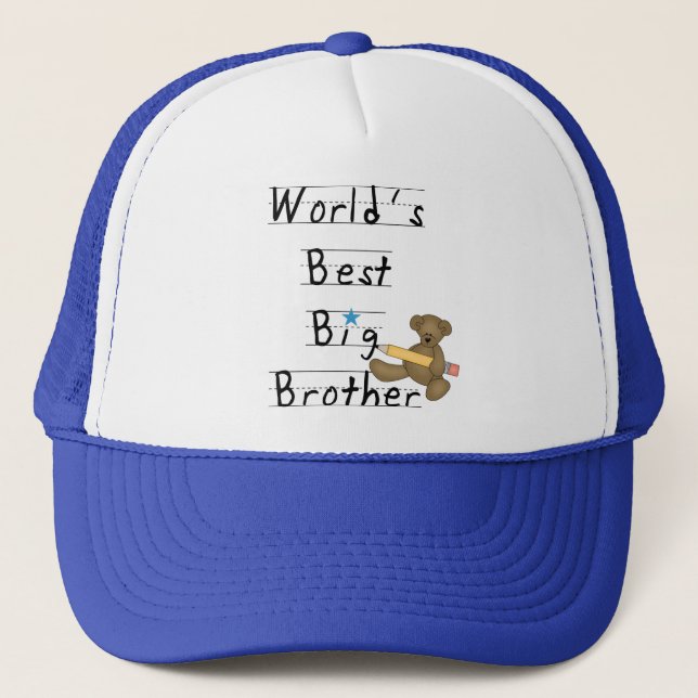 Casquette Les meilleurs T-shirts et les cadeaux du frère du (Devant)