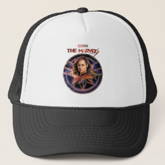 Casquette Les Merveilles Capitaine Marvel Insigne Cercle
