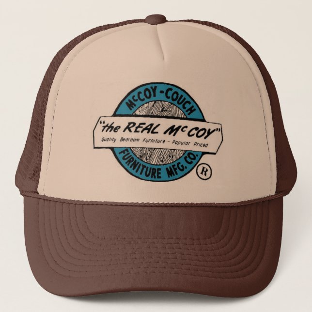 Casquette "Les meubles MFG Cie. de divan de vrai McCoy" (Devant)