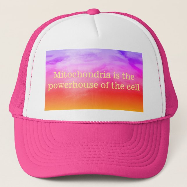 Casquette Les mitochondries est la centrale électrique du (Devant)