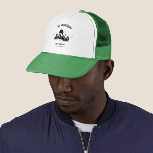 Casquette Les Montagnes appellent et nous y allons