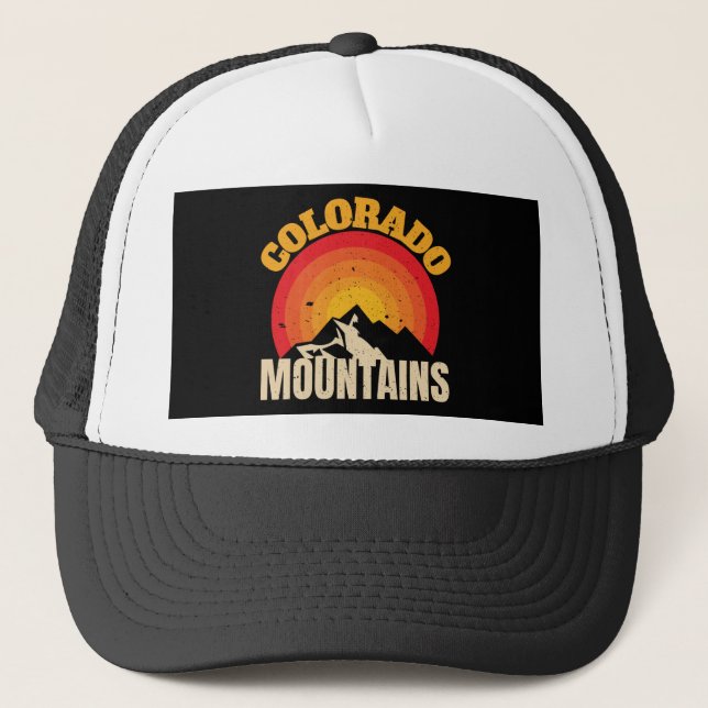 Casquette Les montagnes du Colorado (Devant)