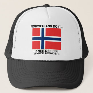 Casquette Les Norvégiens Le Font... Jusqu'aux Genoux Dans La