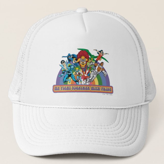 Casquette Les nouveaux Titans Ados - Nous combattons avec fi (Devant)
