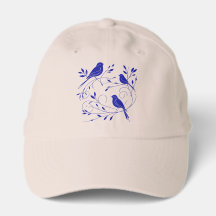 Casquette Les Oiseaux Bleus Du Bonheur