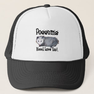 Casquette Les opossums ont besoin d'amour aussi