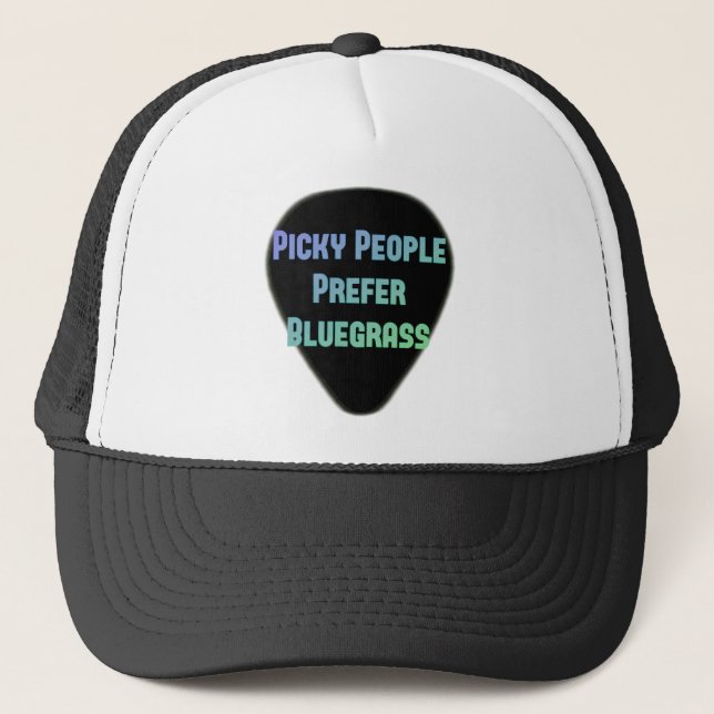Casquette Les personnes difficiles préfèrent le Bluegrass (Devant)