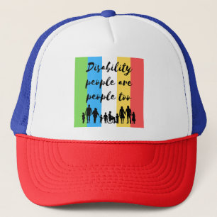 Casquette les personnes handicapées sont aussi des personnes