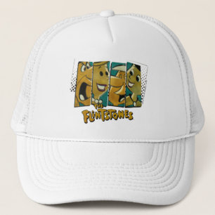 Casquette Les Pierrafeu   Panneaux de caractères Retro Comic