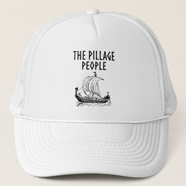 Casquette Les pillards (Devant)