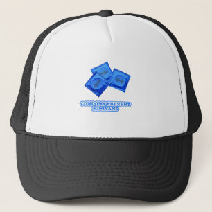 Casquette Les préservatifs empêchent des monospaces