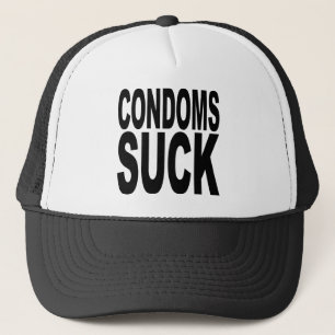 Casquette Les préservatifs sucent