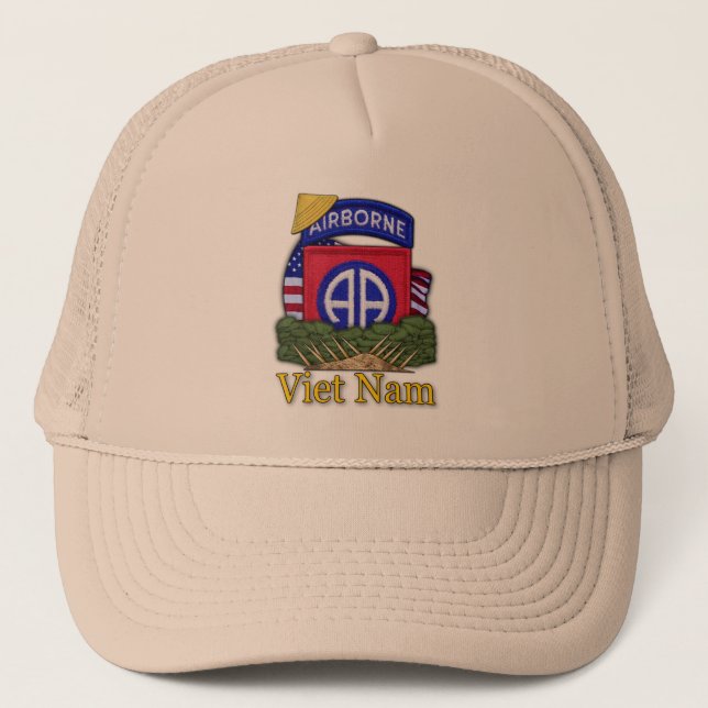 Casquette les quatre-vingt-deuxième vétérans Vietnam de (Devant)