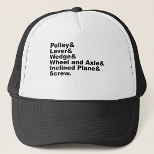 Casquette Les six machines simples d'Archimède
