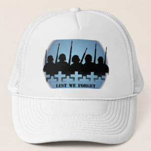 Casquette Les soldats rendent hommage à la paix de la guerre