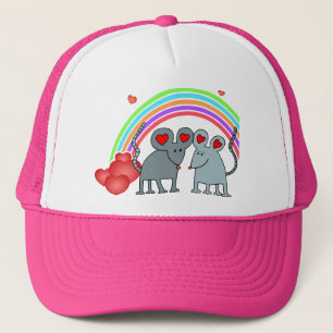 Casquette Les souris en amour Valentines
