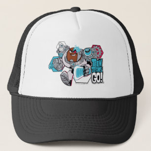 Casquette Les titans de l'adolescence vont ! graphique de
