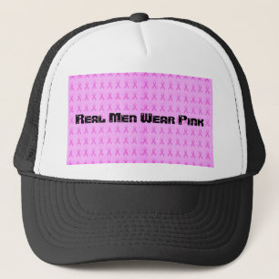 Casquette Les vrais hommes portent le rose