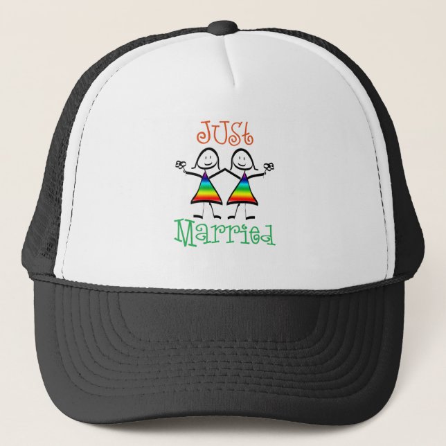 Casquette Lesbienne vient de se marier (Devant)