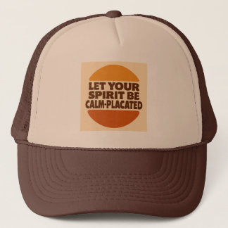 Casquette Let Your Spirit Be Calm-Placated