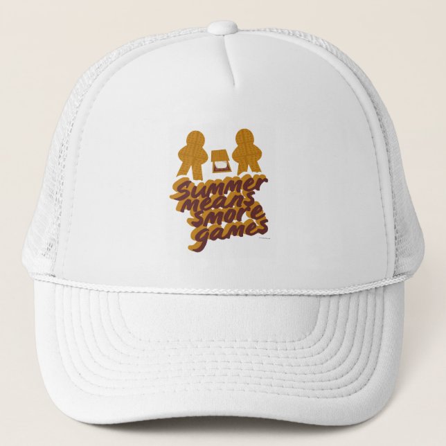 Casquette L'été signifie Jeux Smore Epic Boardgamer Amusemen (Devant)