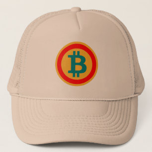 casquette lettre B comme "bitcoin"