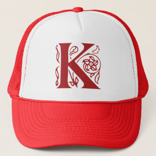 Casquette Lettre chic K