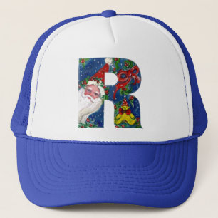 CASQUETTE LETTRE DE NOËL / SANTA CLAUS AVEC RIBBON ROUGE