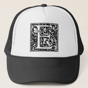 Casquette Lettre décorative "E" initiale