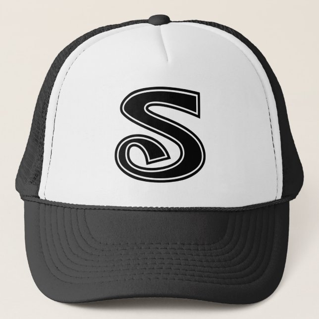 CASQUETTE LETTRE DISTINCTE 'S' (Devant)