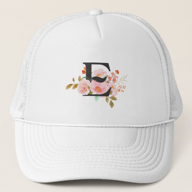 Casquette Lettre E (Devant)